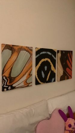 Butterfly wall art