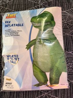 Rex inflatable costume