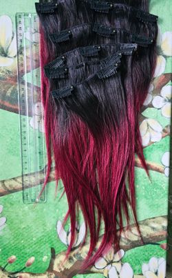 12 inch 7 pc ♥️ 100% Real Hair Extensions ♥️