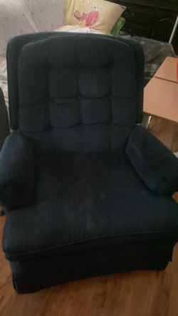 Chair with footrest