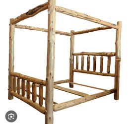 Wooden Bed Frame 