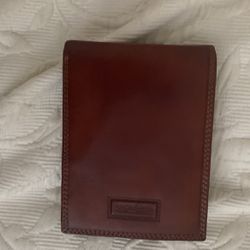 A.Valentino Leather Wallet 