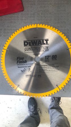 Dewalt 12” saw blades