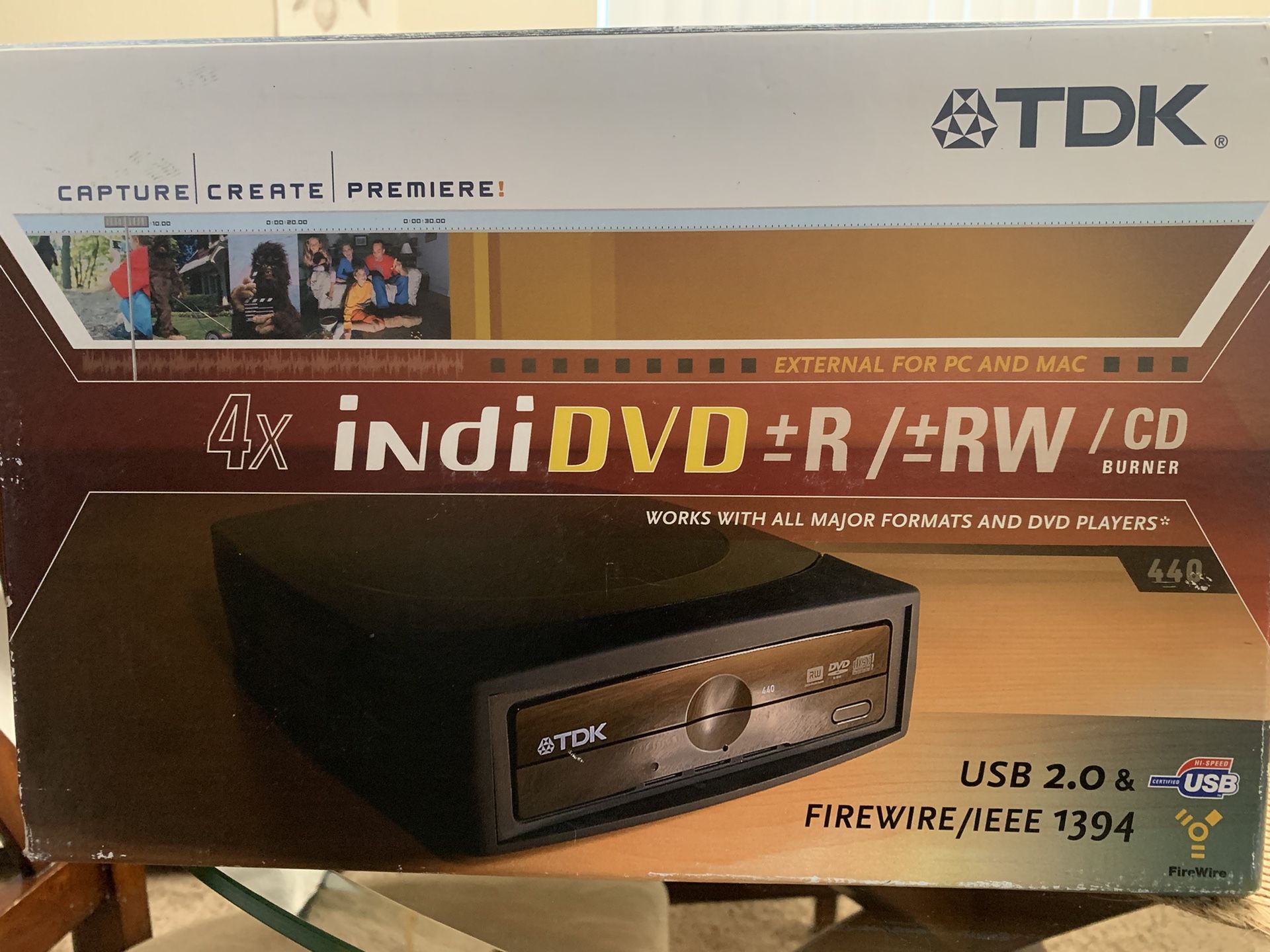 TDK DVD and CD Burner