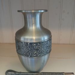 Pewter With Spoon
