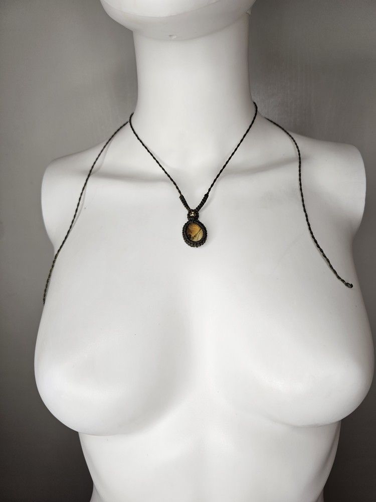 Braided Adjustable Rope Unisex Necklace 