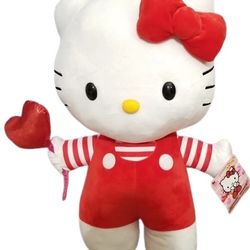 Hello Kitty Valentine’s Day Greeter Plush 2023 Sanrio — LIKE NEW WITH TAGS 💗 