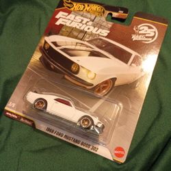 Premium 1969 Ford Mustang Boss 302 Fast And Furious Collection Hot Wheels Diecast 