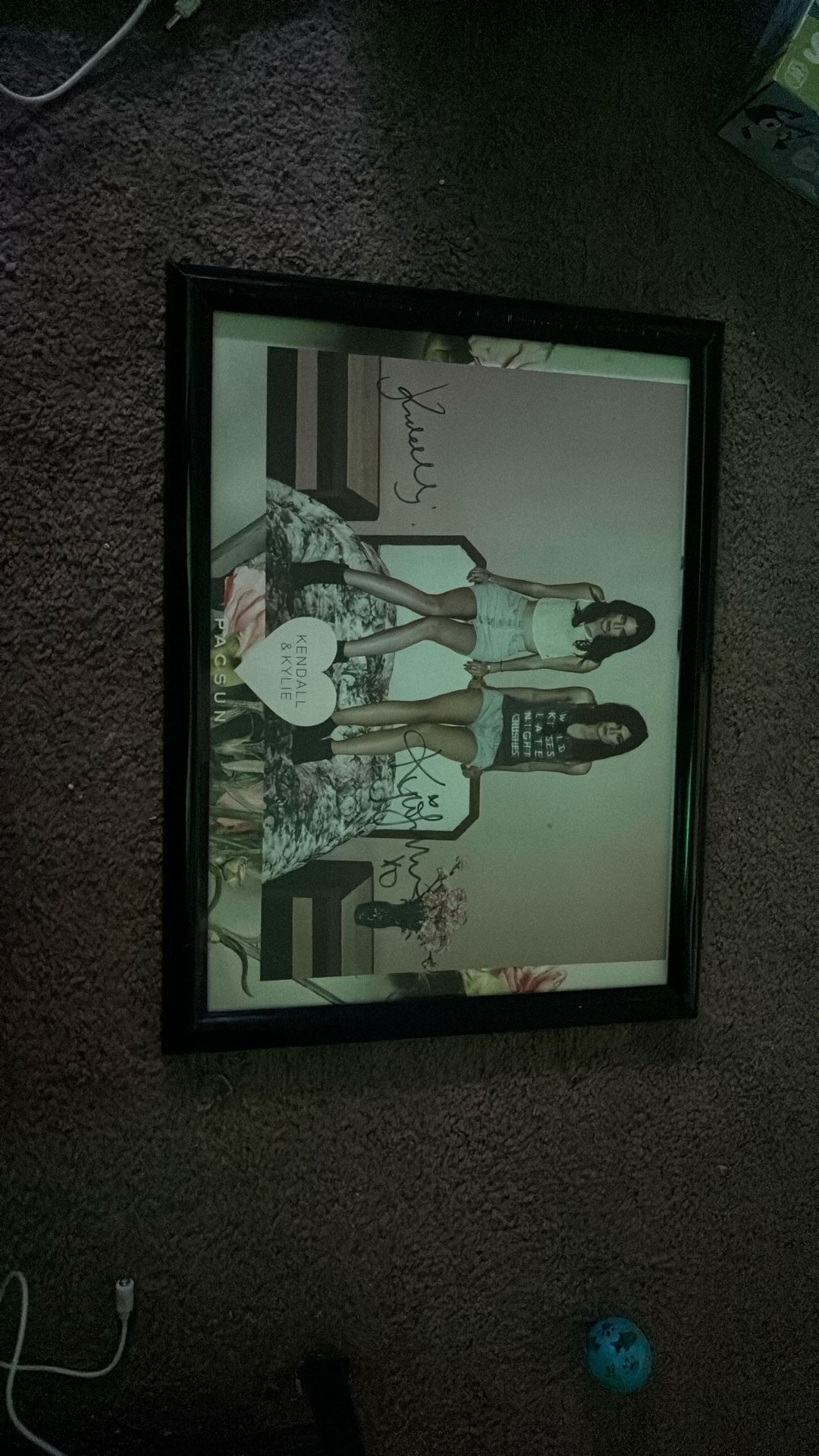 Signed Kendall & Kylie Poster