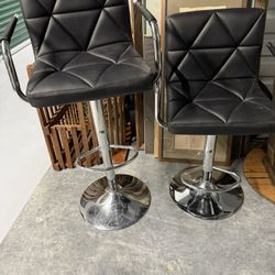 Bar stool chairs. 