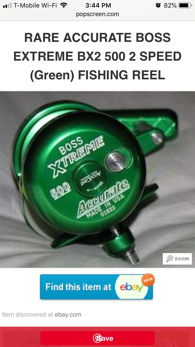 Accurate fishing reel new