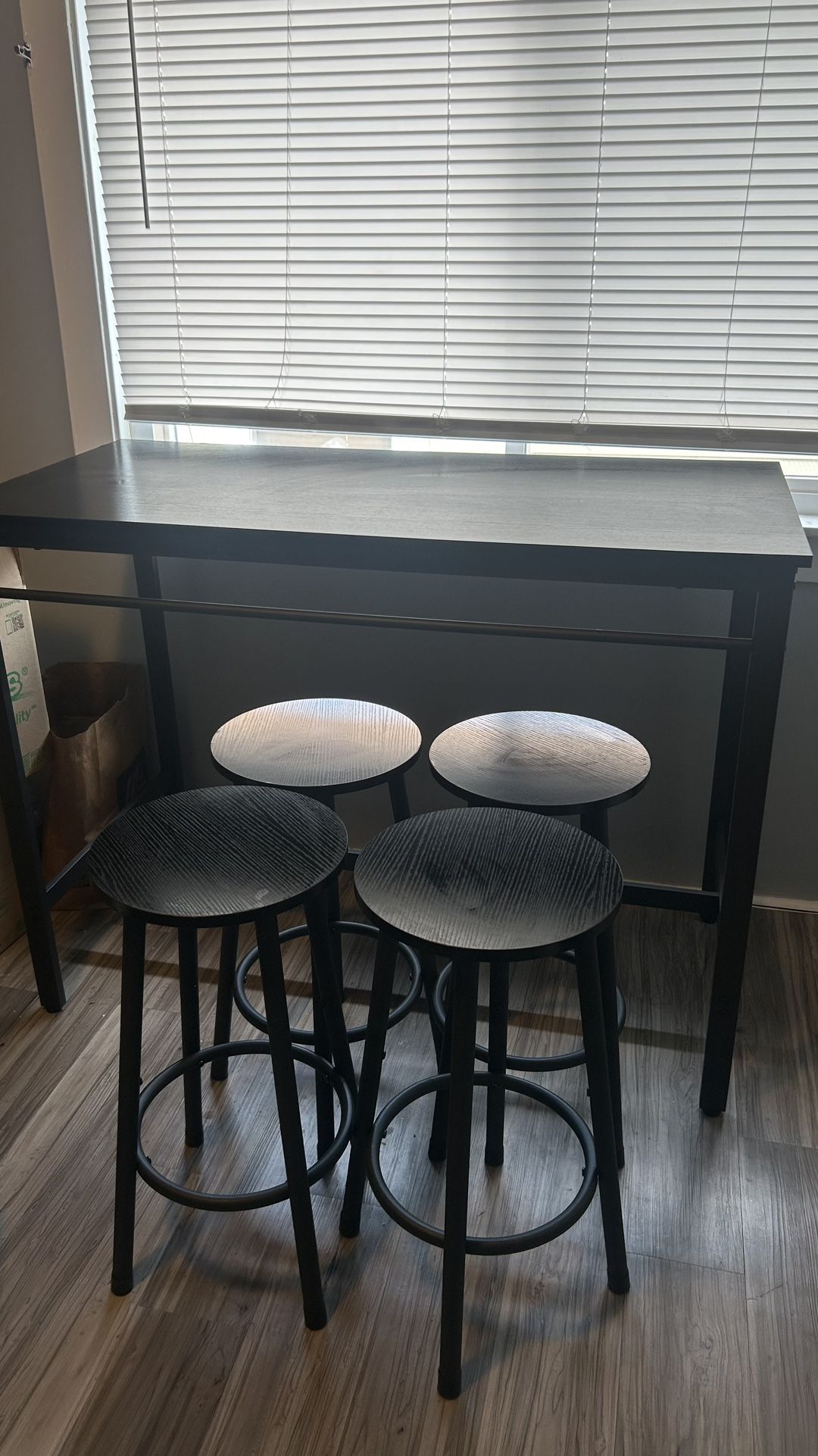 Gently Used Table And Stools