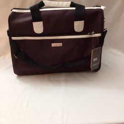 Purple Duffle Bag 