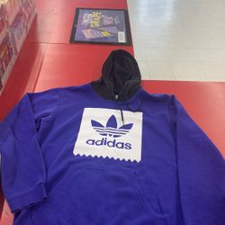 Blue Adidas Hoodie