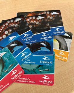Sea World Tickets - NO DIGITAL SeaWorld