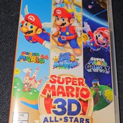 UNOPENED Super Mario 3D All-Stars for Nintendo Switch (⚡Accepts Trades 🔥)