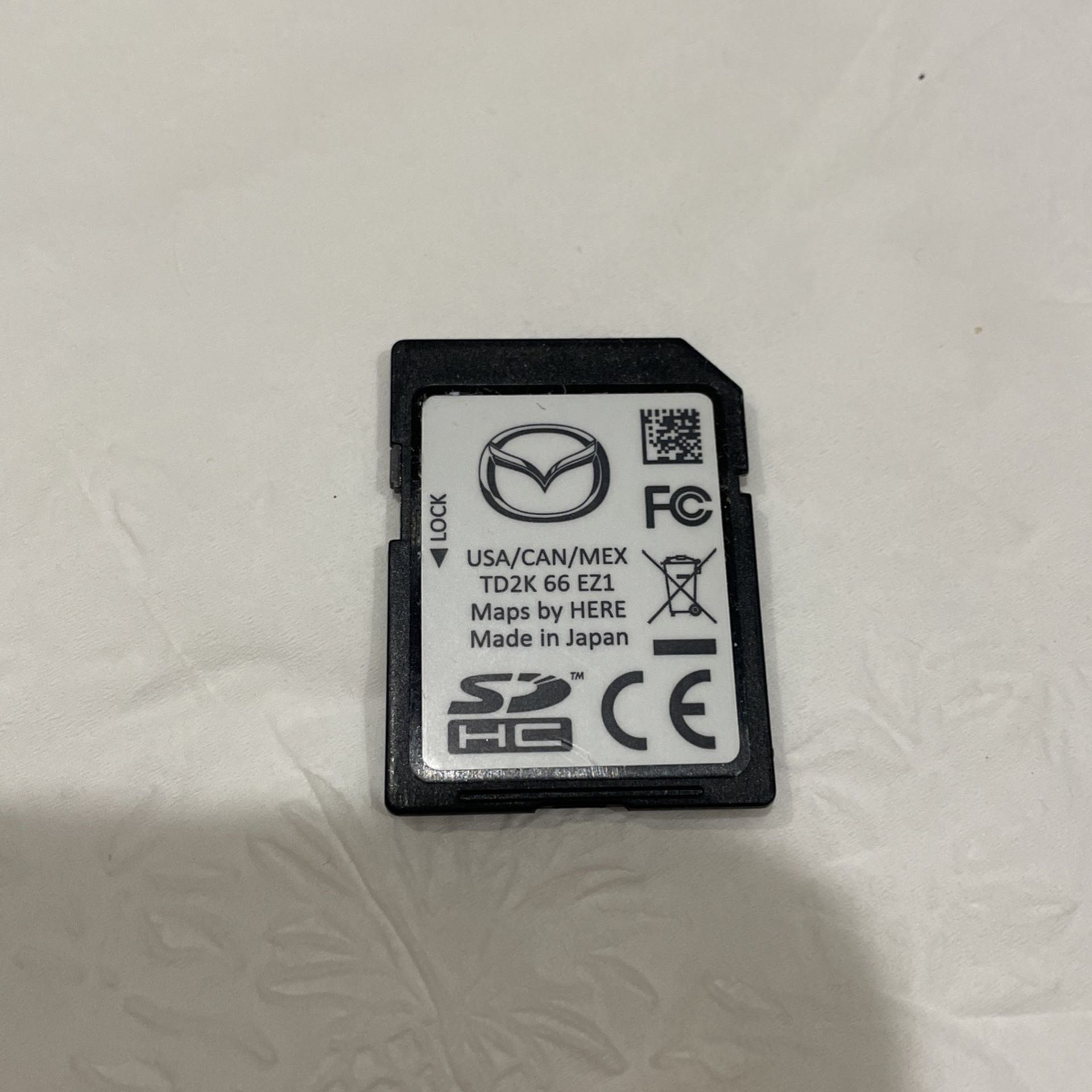 GPS - SD Card For 2023 Mazda