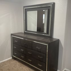 Dresser And Mirror