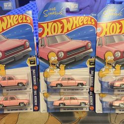 Hot Wheels The Simpsons Family Car 