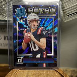 Drake Maye Retro Rated Rookie