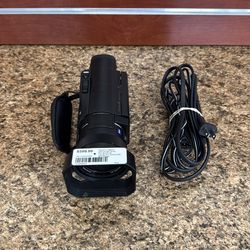 Camera optics camcorder Sony fdr-ax100 4k