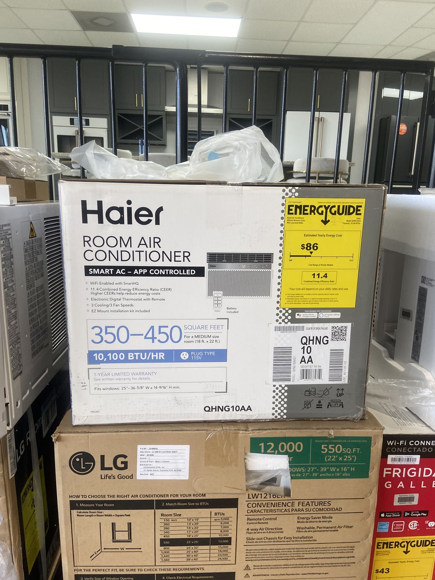 Unused AC units for low