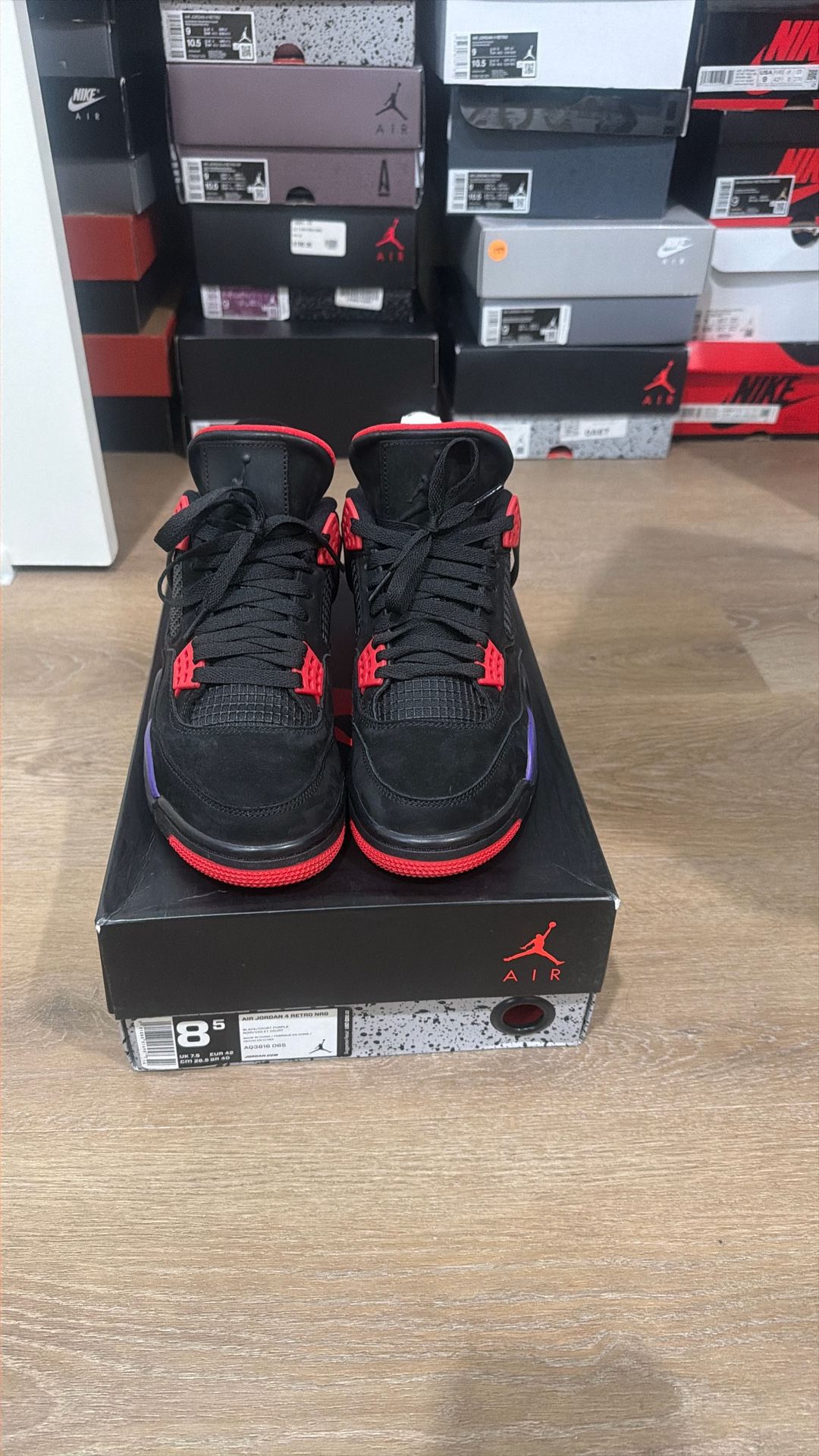 Jordan 4 Raptors 100% Authentic $260 OBO