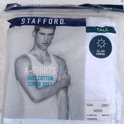 New! Stafford Men's Size XL Tall