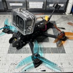 Custom FPV Racing Drone – Mamba F405, Hero 8, GPS, 4S Ready to Fly
