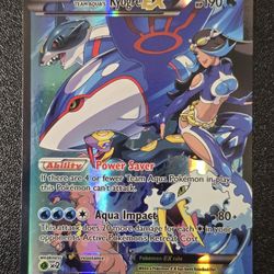 Team Aqua's Kyogre EX - Double Crisis (DCR)