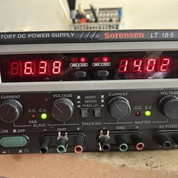 DC bench Power supply, 36v. 10 amps