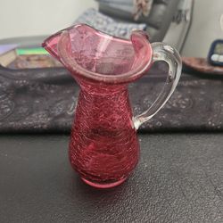 Vintage Crackle Glass