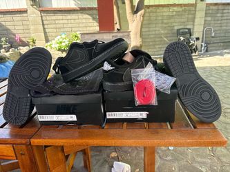 New sneakers 1 Low Black Sneakers Size 8.5