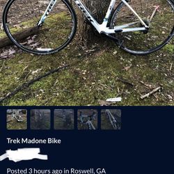 Trek Madone bike