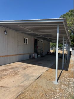 Carport for Mobil home park