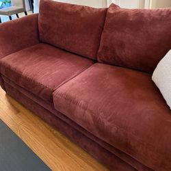 Red Sofa Bed