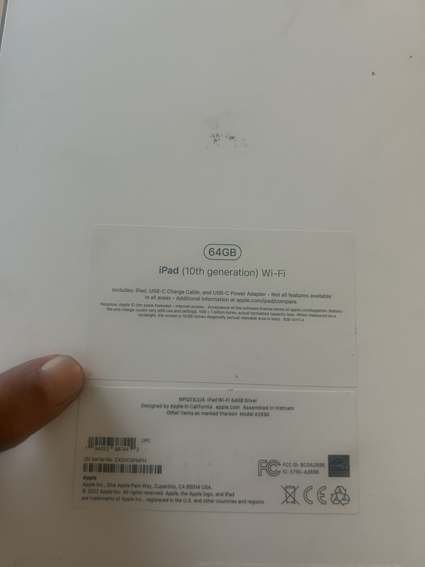 iPad 10th Generation