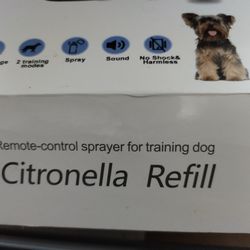 Citronella Spray Dog Training Collar 
