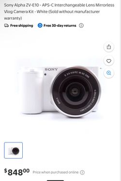 Sony Camera