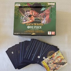 One Piece Card Game – Legacy of the Master (OP-12) + Cards