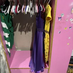 Pink Wardrobe Shelf 