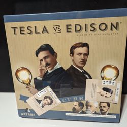Tesla vs Edison Board Game – A Duel of Historical Inventors by Dirk Knemeyer

