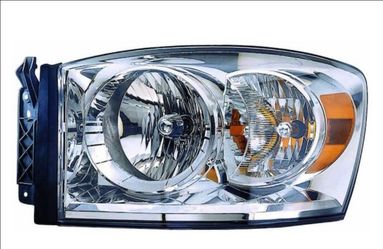 💝 Left Headlight Assembly - 2007-2008 Dodge Ram 1500 - Depo