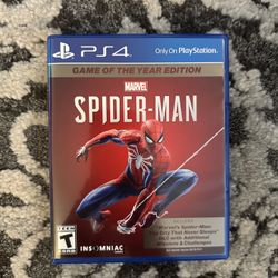 Spider-Man GOTY Edition PS4