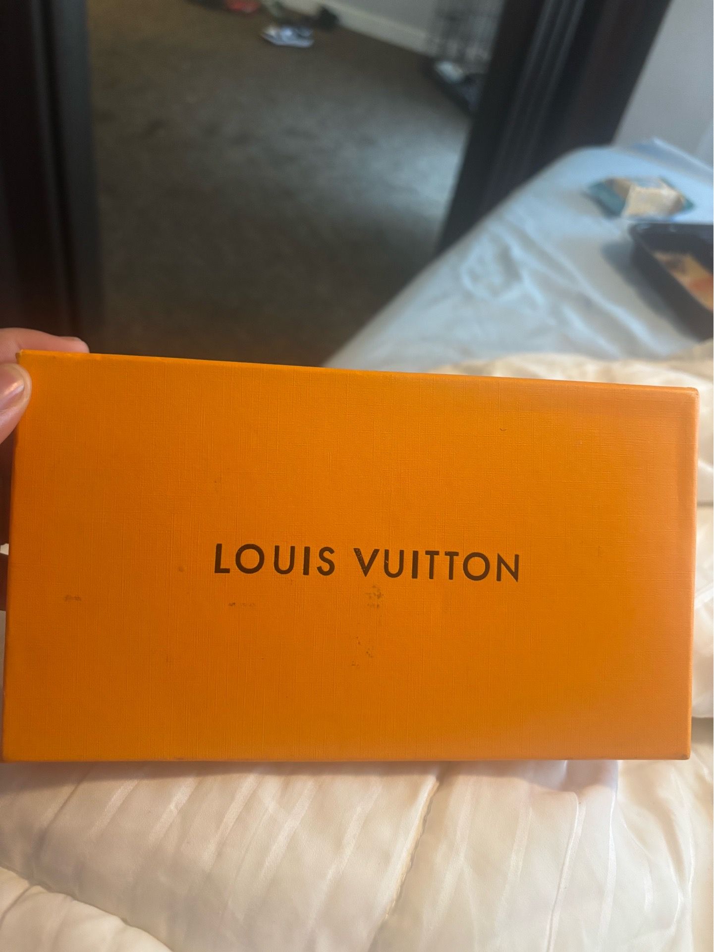Louis Vuitton Monogram Long Wallet with Purple Snap