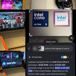 2024 touch screen generación 12 Lenovo   500ssd. 16 ram Windows 11. Y programas incluidos