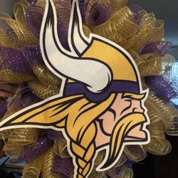 Minnesota Vikings Wreath