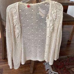 Vintage Crochet Cardigan