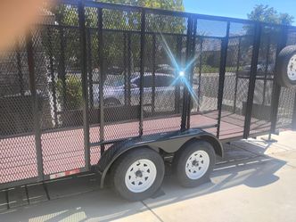 2022 6.5x16x6 TA Utility Trailer