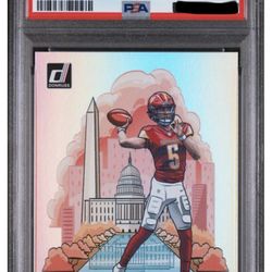 2024 Donruss Jayden Daniels Downtown #16 PSA 9